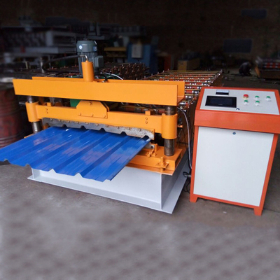 Ibr Wall Corrugated Roof Steel Sheet Glazed Tiles Making Machine