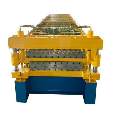 HAIDE Automatic Glazed Tile Forming Machine Roof Panel Tile Roll Forming Machine
