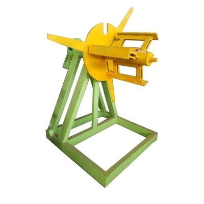 5tons Manual Sheet Decoiling Machin Steel Sheet Coil Uncoiler